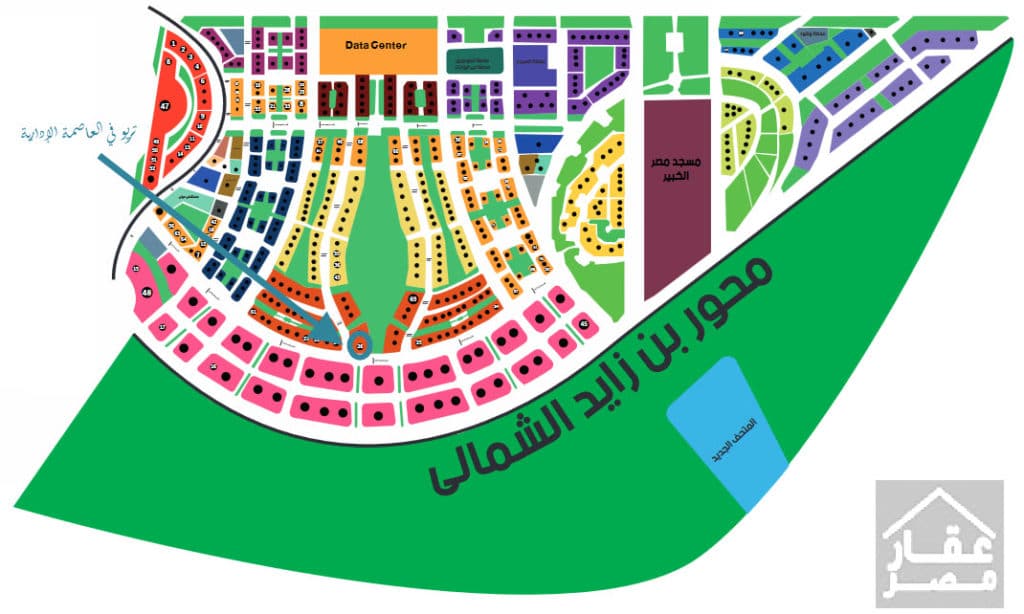 موقع تريو في العاصمة الادارية