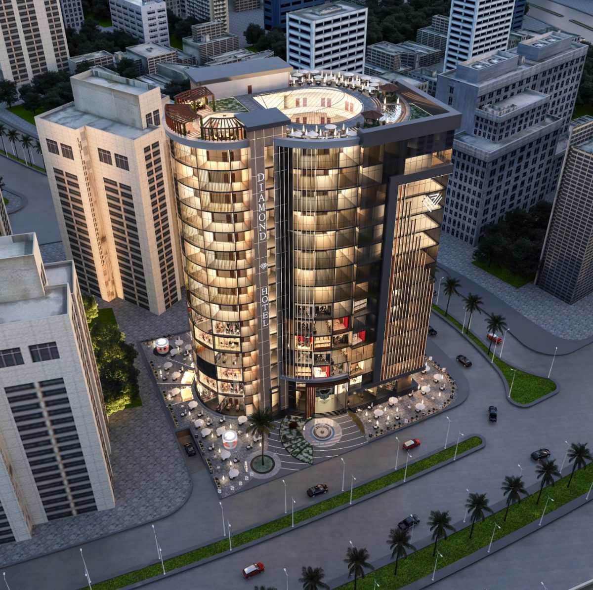 دايموند تاور 2 العاصمة الإدارية Diamond Tower 2