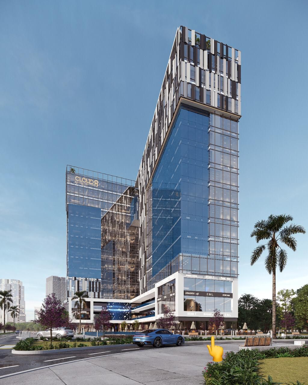 مول كلاود 8 العاصمة الإدارية الجديدة Mall Cloud 8 Business Complex