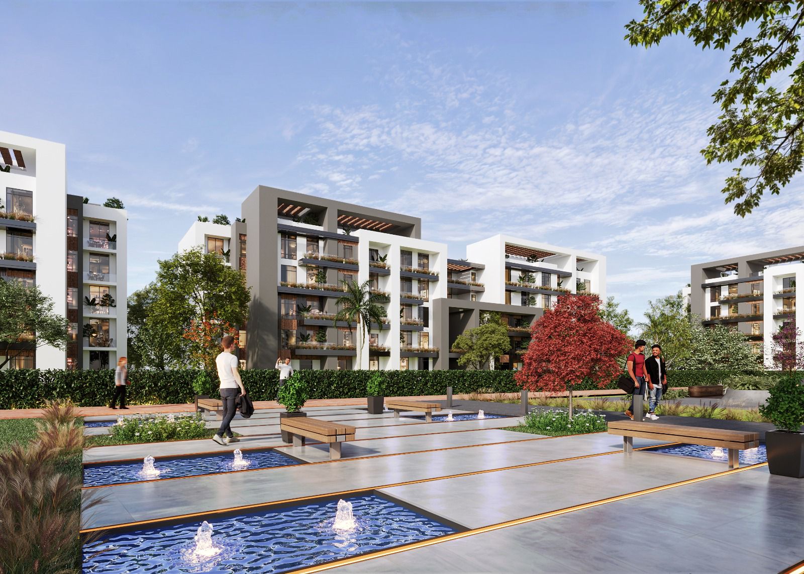 تصميم كمبوند مورفو التجمع الخامس